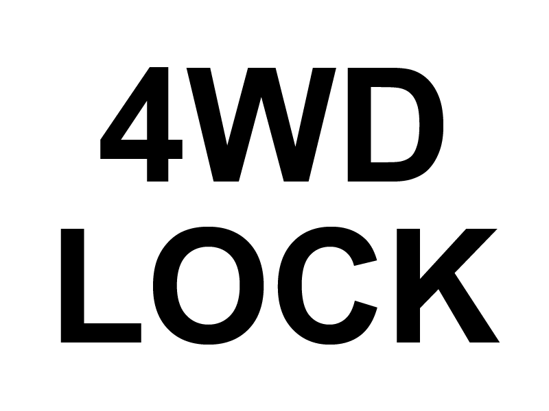 נורית חיווי 4WD Lock (תחום הנעה נעול)